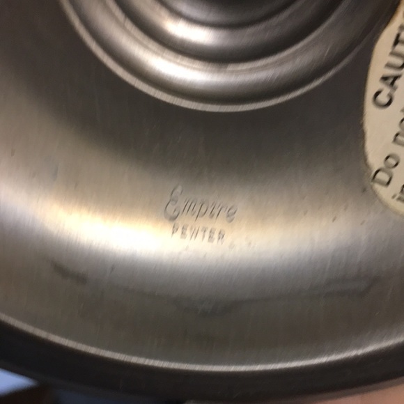 Empire pewter candle holder - Picture 7 of 7